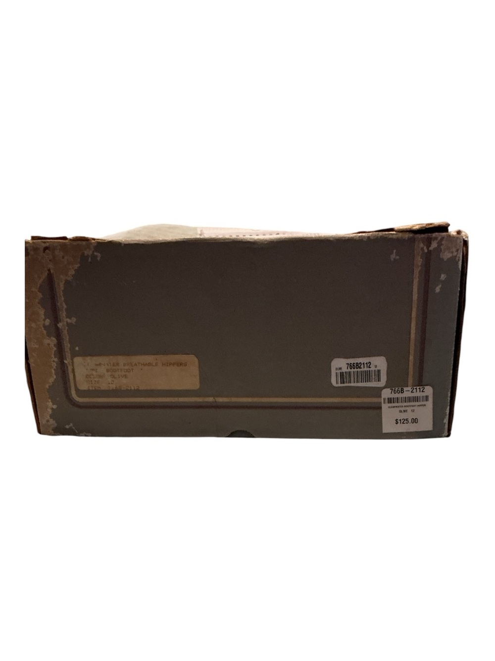Olive Green and Black Waterproof Wader Boots - Men's - Picture 3 of 3